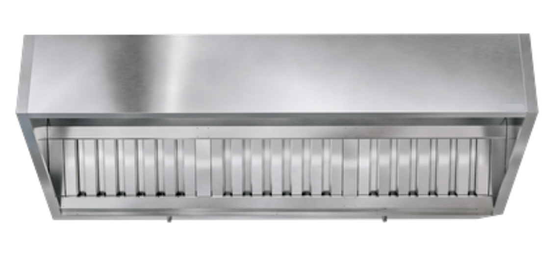 Coifa industrial em aço inox